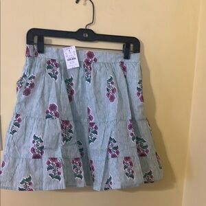 Floral Print Women's Skirt